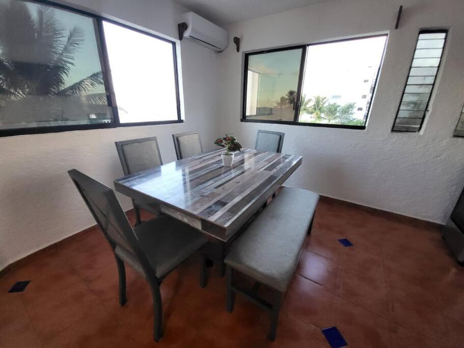 2 Rooms Apartment With Private Beach In Puerto Juarez Κανκούν Εξωτερικό φωτογραφία